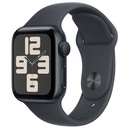 Apple Watch SE GPS 40mm Midnight Aluminium Case with Midnight Sport Band - S/M