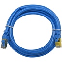 Cable XUE Patchcord UTP CAT6A 2M 26AWG 10Gbps CCA 80% PVC Azul