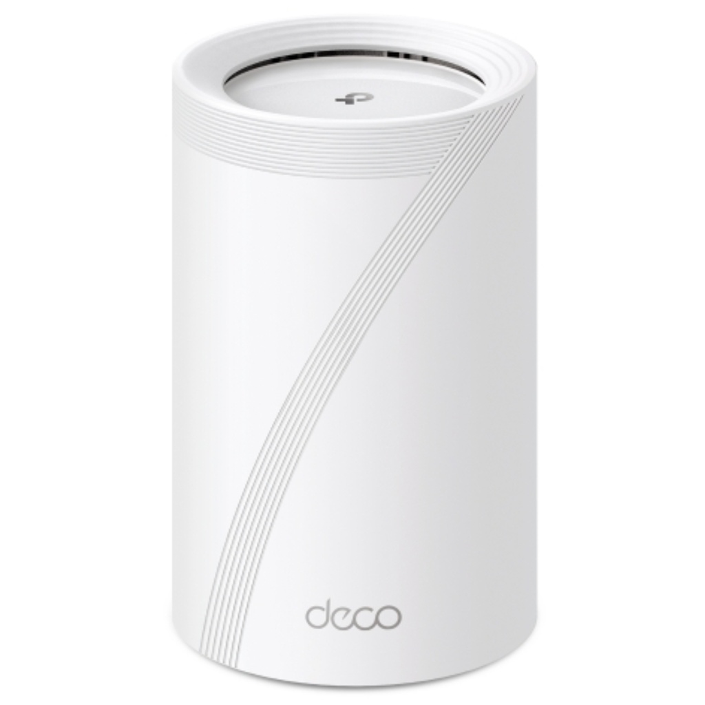 Router TP-LINK Sistema Mesh Deco 1 Nodo BE11000 Wi-Fi 7 Triple Banda Color Blanco 