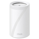 Router TP-LINK Sistema Mesh Deco 1 Nodo BE11000 Wi-Fi 7 Triple Banda Color Blanco 