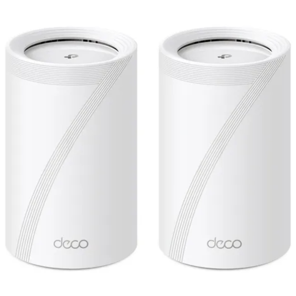 Router TP-LINK Sistema Mesh Deco 2 Nodos BE11000 Wi-Fi 7 Triple Banda Color Blanco 