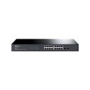 Switch TP-LINK SMB Inteligente JetStream Gigabit 16 Puertos Color Negro 