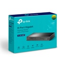 Switch TP-LINK No Administrable De 8 Puertos Gigabit Con 4 Puertos PoE Color Negro
