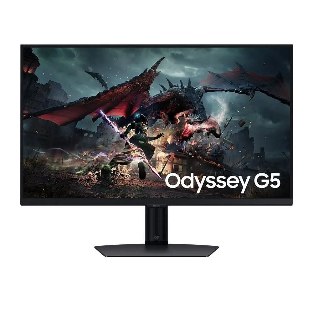 Monitor Samsung Odyssey Gamer Plano IPS 27" Negro