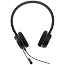 Audífonos Diadema Alámbricos Jabra Evolve 20 Stereo MS USB C/A Adapte Negros