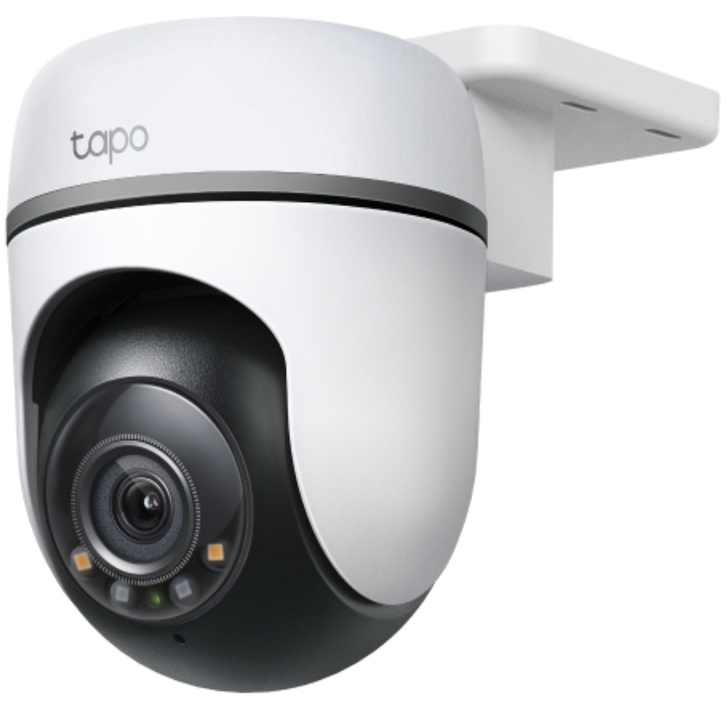 Cámara De Seguridad TP-LINK TC-41 WI-FI De 360 Grados Para Exteriores Con Vista 2K Y Detección IA Color Blanco
