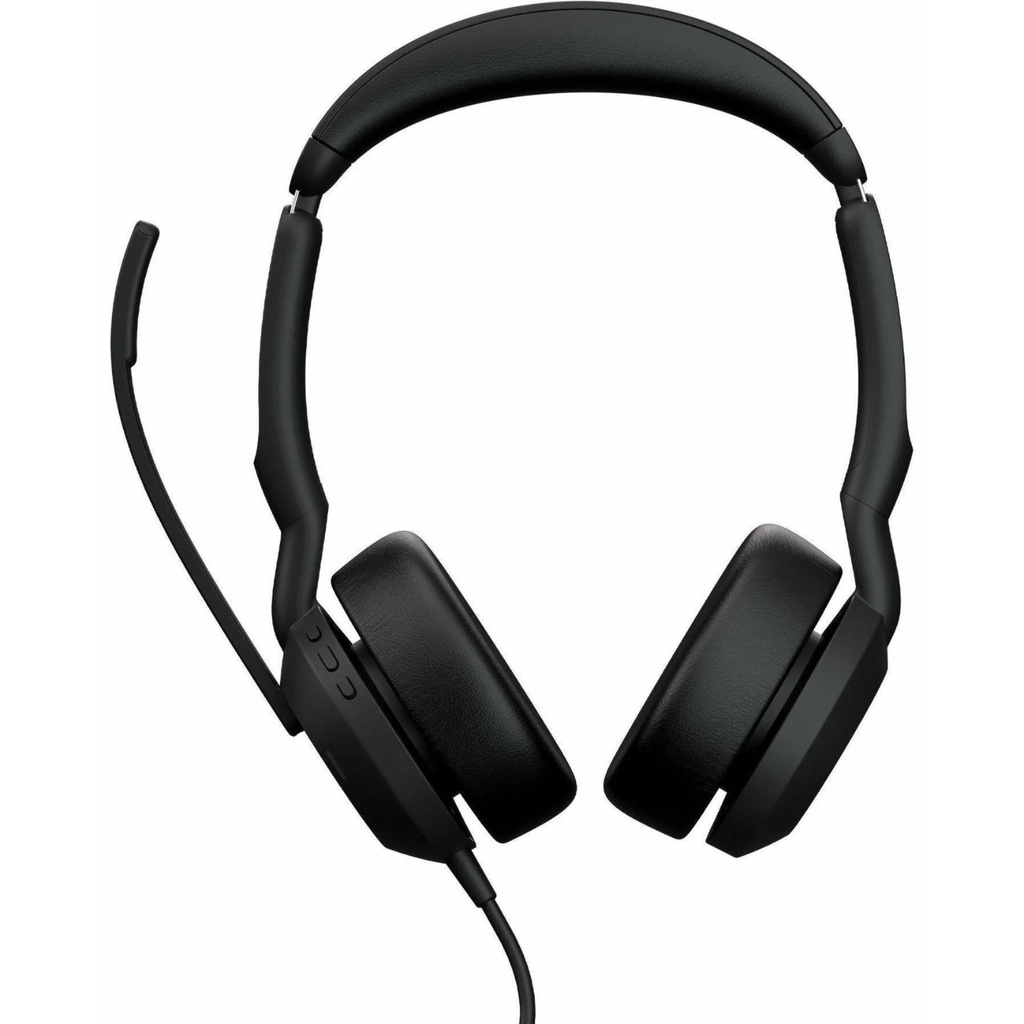 Audífonos Diadema Alámbricos Jabra Evolve2 50 USB C/A MS Stereo Negros