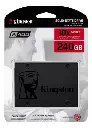 UNIDAD DE ESTADO SÓLIDO (SSD) KINGSTON NEGRA 240GB 2.5"