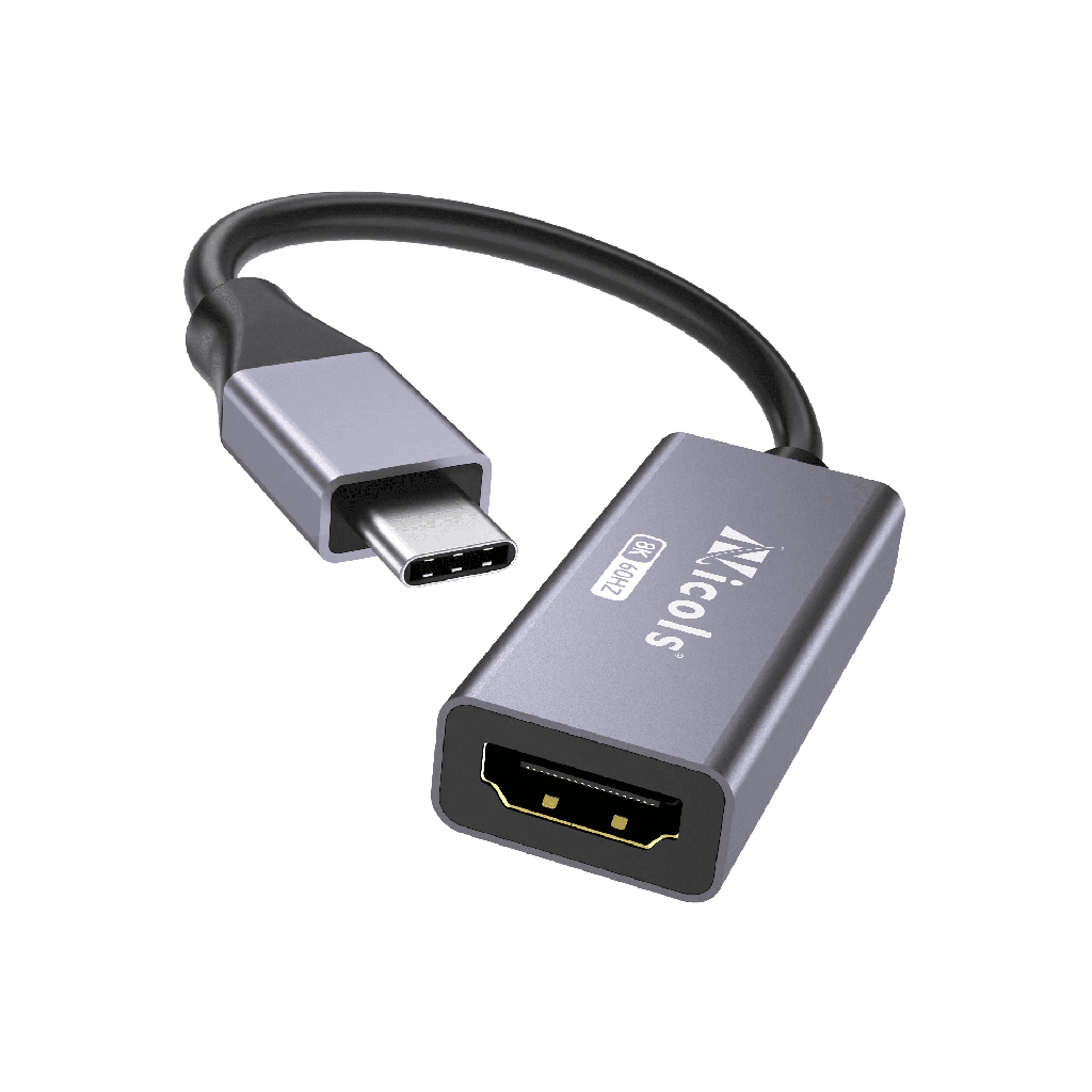 Convertidor Tipo C a HDMI 8K 60Hz Homologado