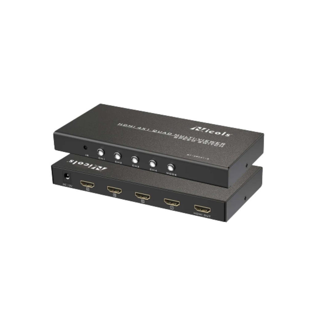 Multi - Viewer 4 Puertos HDMI 1080P 60Hz Homologado