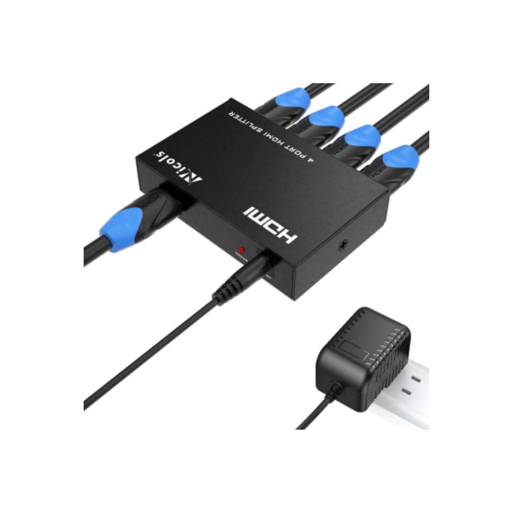 Splitter HDMI 1X4 4K 30Hz Homologado