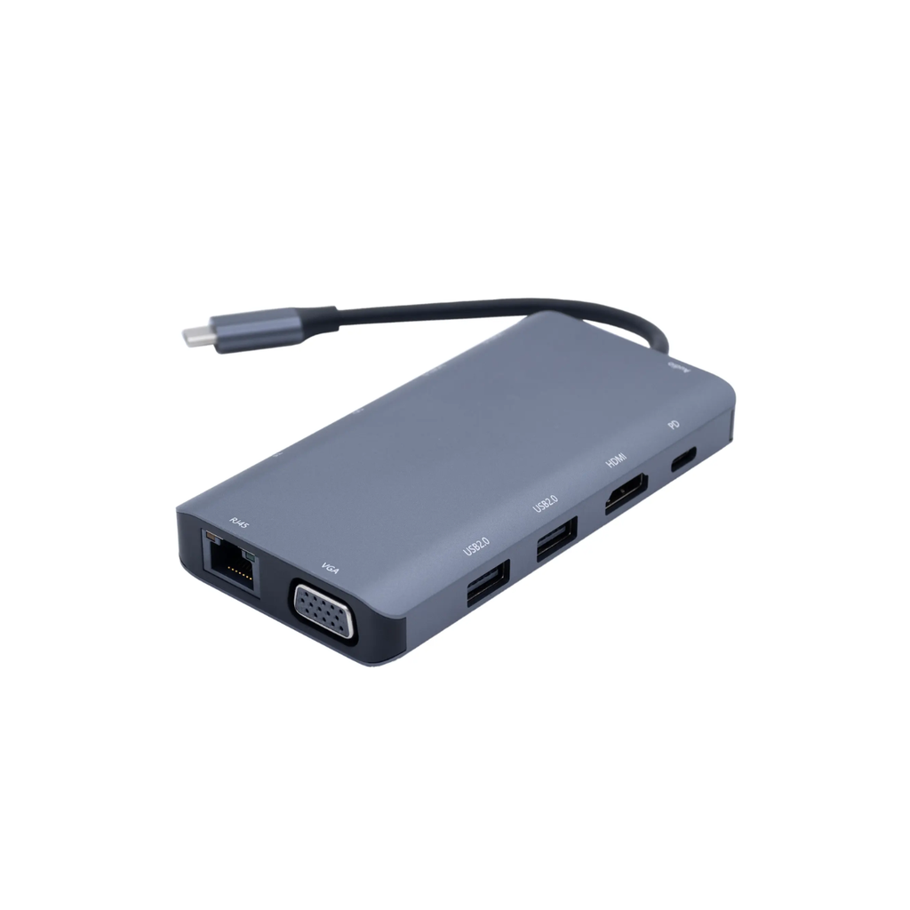 Adaptador Essential USB C 11 En 1 Genérico 