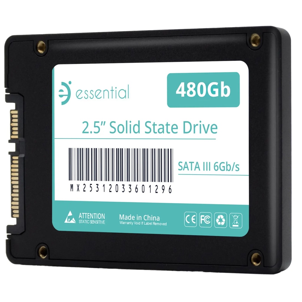 Disco Duro Estado Sólido SSD 480GB Essential 2.5 Genérico 