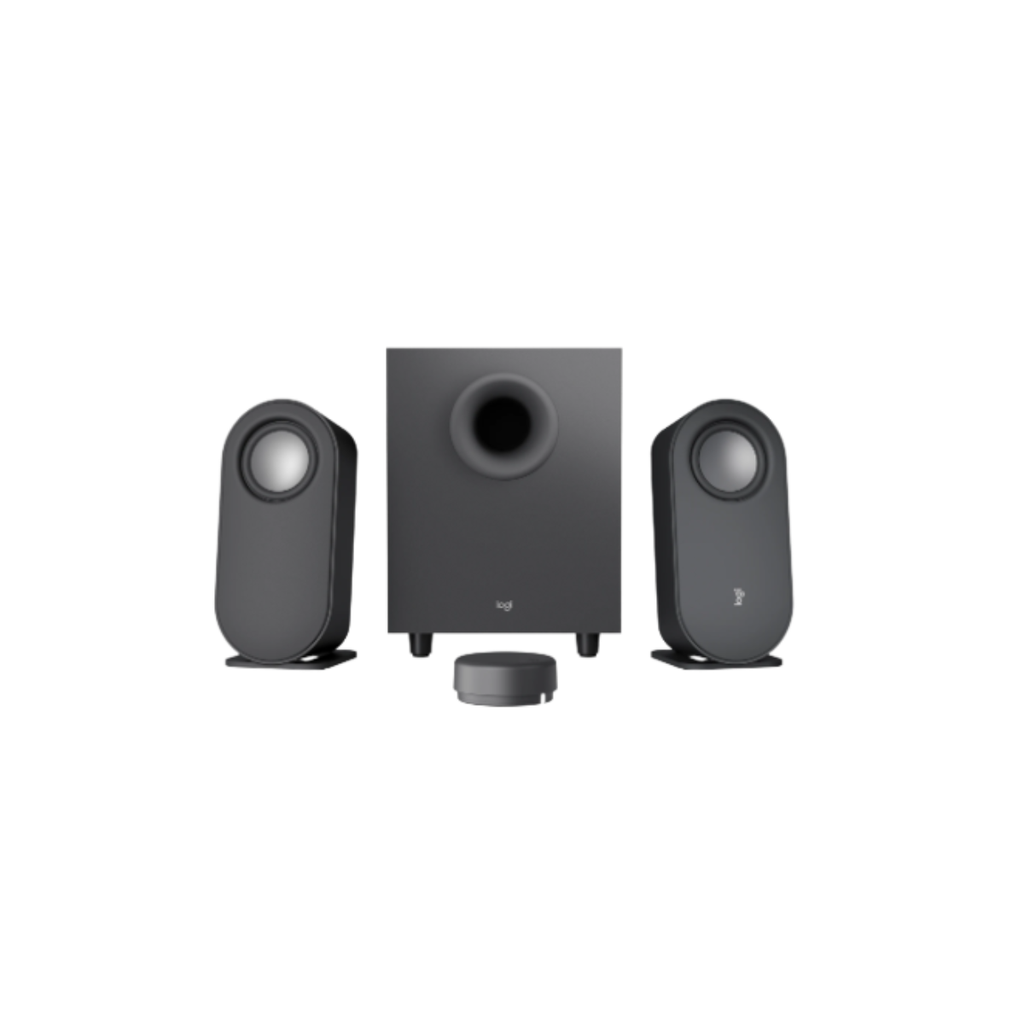 Parlante Logitech Bluetooth Para Computadora Z407 Con Subwoofer Y Control Inalámbrico Negro