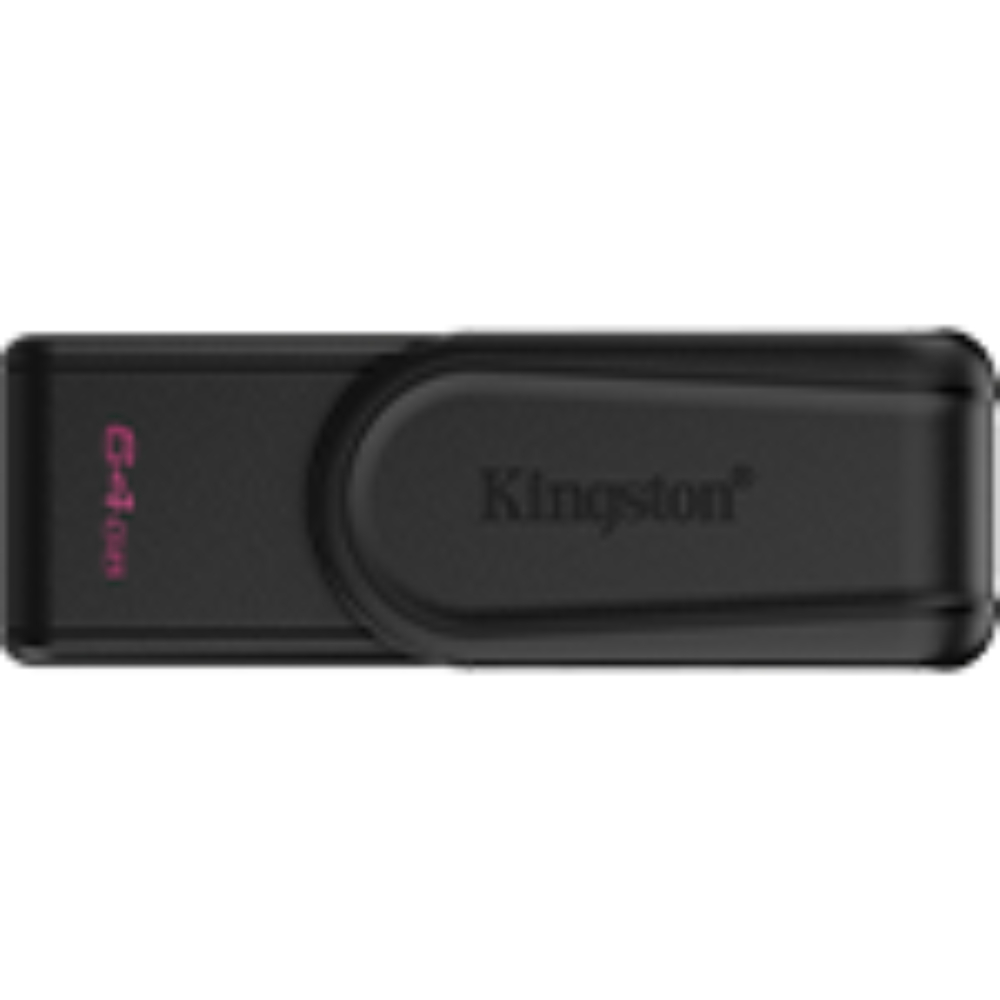 USB Kingston 64GB 3.2 DataTraveler Exodia S Negro