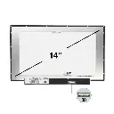Pantalla Para Portátil 14.0" LED SLIM 30 Pines HD IPS Sin Guías Genérica    