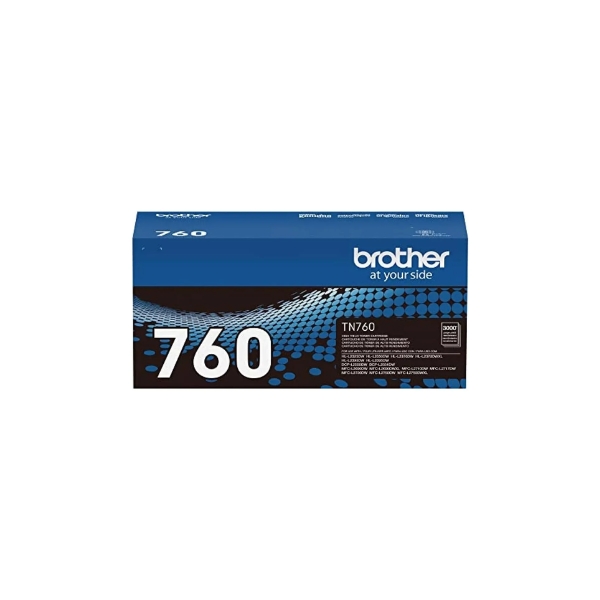 Tóner TN760 Negro de alto rendimiento de 3,000 páginas