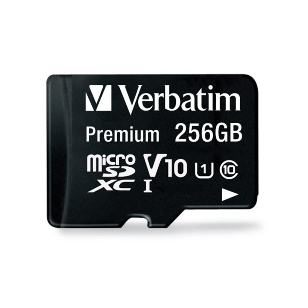 256GB Premium microSDXC Memory Card with