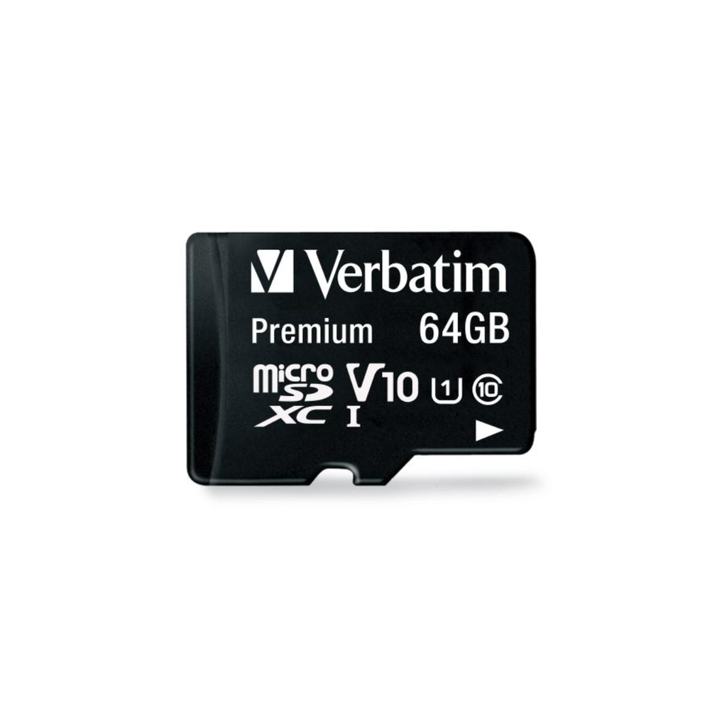 64GB Premium microSDXC Memory Card with