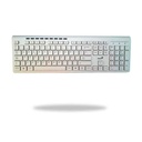 Teclado Genius Slimstar 230 Alámbrico Blanco