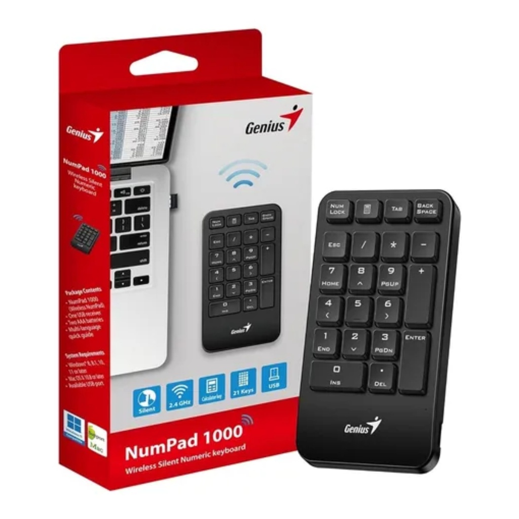 Teclado numérico Genius NumPad 1000 