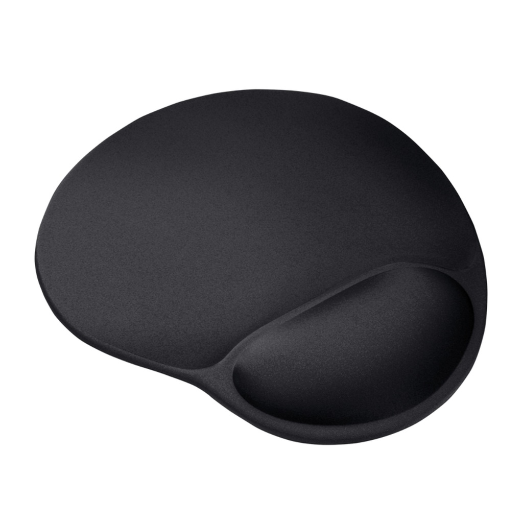 Pad Mouse Trust Gel Bigfoot Negro con Soporte para Muñeca