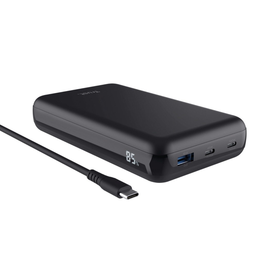 Batería Externa Trust para Portátil 100W Negro 