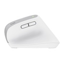 Mouse Trust Verto Alámbrico Vertical Blanco