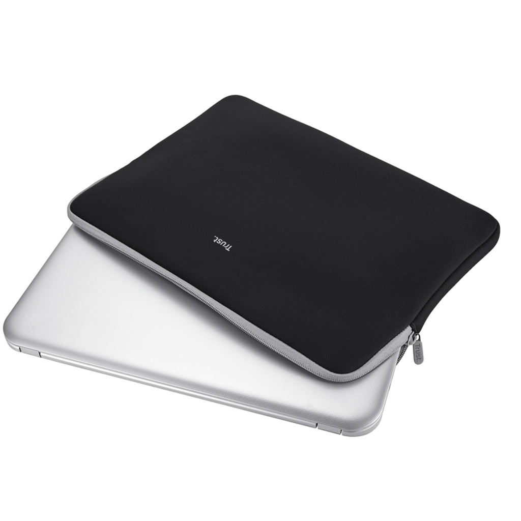 Funda Trust Primo para Portátil o Tablet 15.6 Pulgadas con Cremallera Negra (21248)