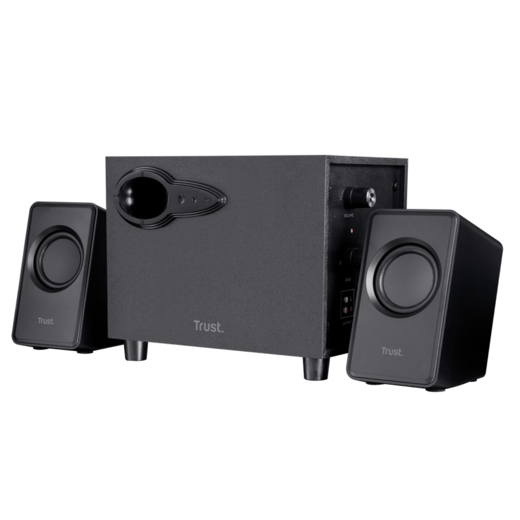 Parlante Trust Avora 2.1 Usb Subwoofer Set Negro 18W (20442)