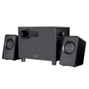 Parlante Trust Avora 2.1 Usb Subwoofer Set Negro 18W (20442)