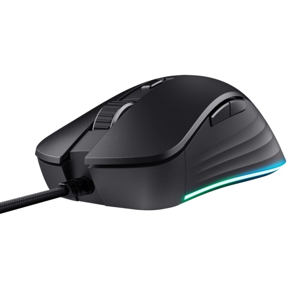 Mouse Trust Gxt 924 ybar+ Negro Gamer Alambrico 25K dpi (24890)