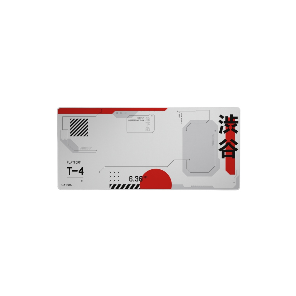 Mouse Pad Trust Gxt759 XXL 90x40x0,3cm Japon Blanco