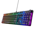 Teclado Gamer trust Gxt 866 Torix Mecanico Negro