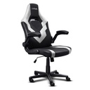 Silla gamer Trust Gxt 703W Riye Negro Blanco
