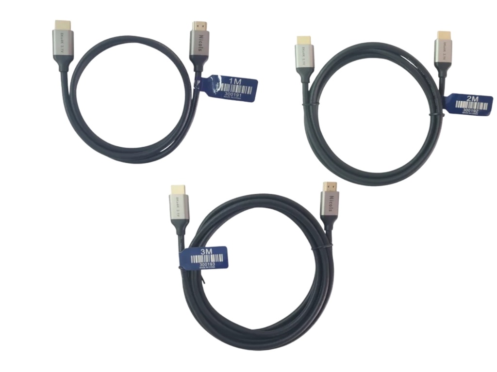 Cable de Video HDMI 8K Versión 2.1 Nicols