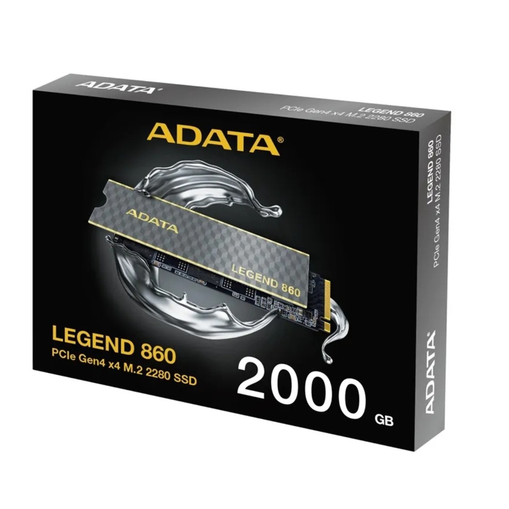 Disco SSD ADATA Legend 860 2000GB 6000-4000 MBs Color Negro
