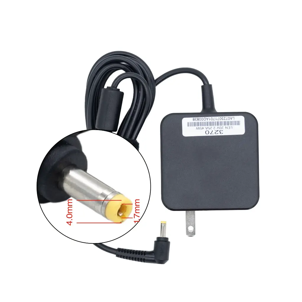 Cargador Para Portátil Lenovo Ideapad 20V 2.25A Genérico
