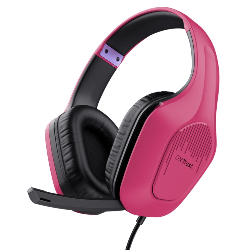 Diadema Trust Gxt 415p Zirox Gamer Rosada