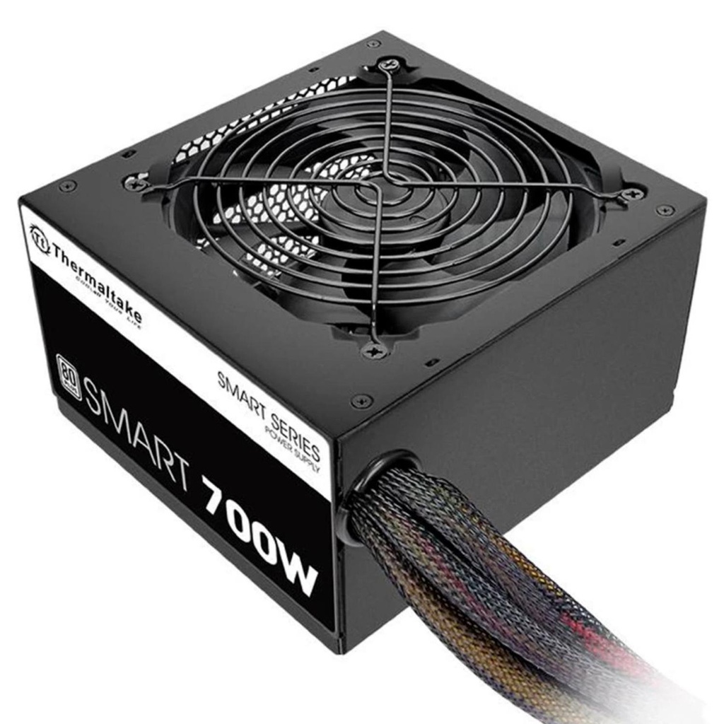 Fuente De Poder Thermaltake Smart 700W 80 Plus Estabilidad y Rendimiento Profesional