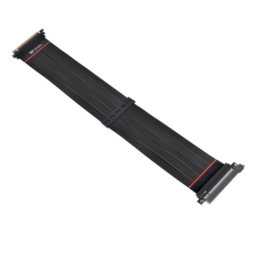 Cable Extensor Thermaltake TT Premium PCI‑E 4.0 Extender 600mm Cable de Alta Velocidad 16 Gbps para Tarjeta Gráfica