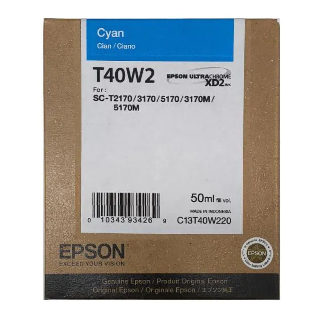 Cartucho EPSON Cyan SC T3170 / T5170