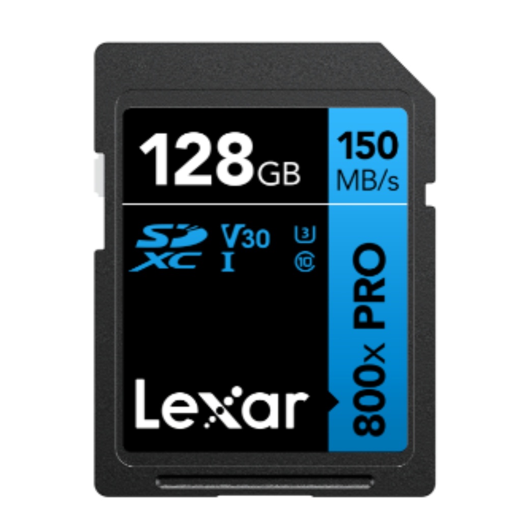 MEMORIA SD 128GB PRO V30 4KUHD BLUE 150MB/S LEXAR