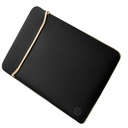 FUNDA REVERSIBLE SLEEVE BLACK/GOLD