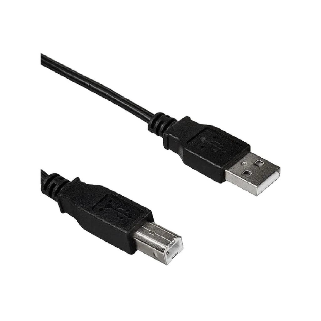 Cable Usb 2.0 Para Impresora 1,8 mts Negro