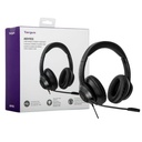 Audífonos De Diadema Targus StreoAEH102TT / Conexión USB-A Con Cable De 6 Pies - Negro