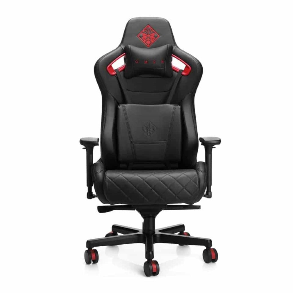 Silla Gamer By HP OMEN - Negro Con Rojo