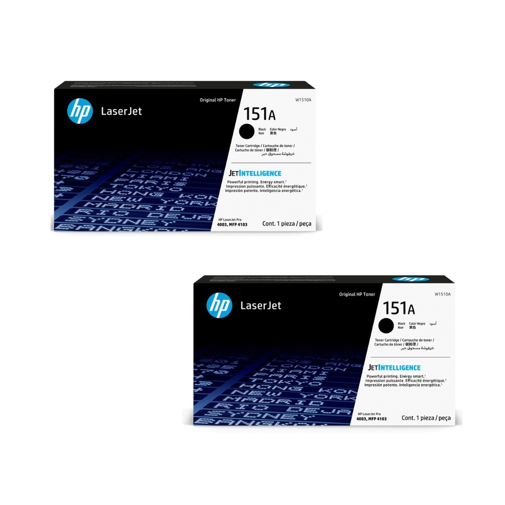 Kit Cartuchos de Tóner HP 151A Original Negro 