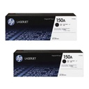 Kit Cartuchos de Tóner HP 150A Original Negro 