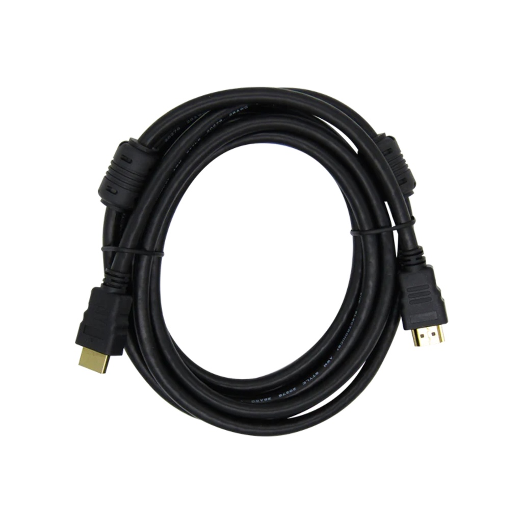Cable XUE HDMI 4K 2160P V2.0 3M Macho A HDMI Macho Garantía 1 Año - Negro